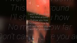 Calum Scott - Won&#39;t Let You Down #lyricvideo #music