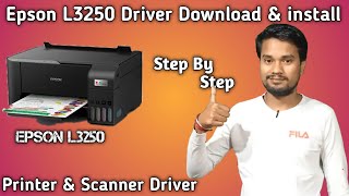 How to download Epson L3250 printer driver & install | Epson L3250 printer driver Download