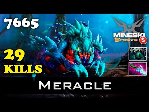 Meracle Weaver 29 KILLS - 7665 MMR Mski Dota 2