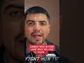 VICTOR ORTIZ TELLS CANELO HE HAS NO BUSINESS REMATCHING BIVOL AT 175LBS