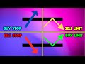 Trading Order Types Market Order Buy Limit Sell Limit Buy Stop Sell Stop