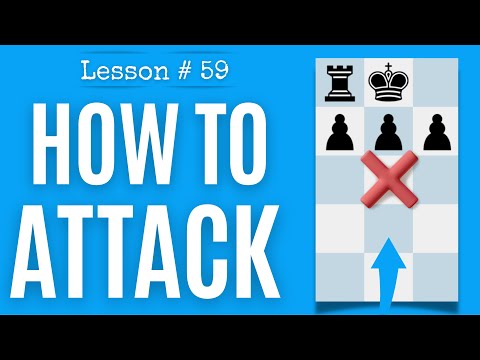 Chess Lesson # 59: Opposite Side Castling Attack VS the f7-g7-h7 Pawn Structure