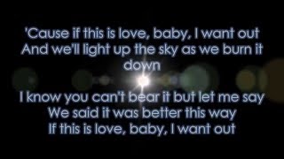 Young Guns - I Want Out (Single Version) Lyrics