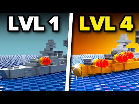 HMS Hood Level Up | LEGO Animation