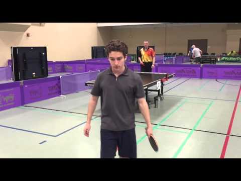 Tactical Table Tennis Commentary - Jasper (2022) v Ihor (2018) at Aurora Open, Spring 2016