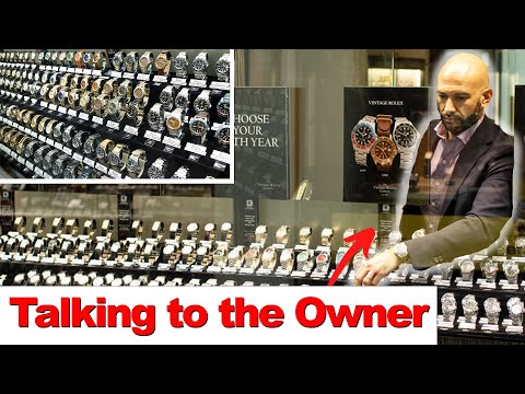 WORLD'S BIGGEST VINTAGE ROLEX STOCK || Rolex GMT Master, Rolex Daytona ...