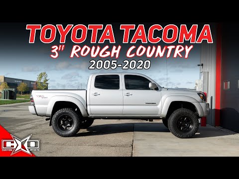 3” Rough Country for 2005-2020 Toyota Tacoma || Lifts and Levels