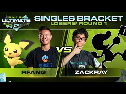 RFang vs zackray - Singles: Losers Round 1 - Ultimate Summit 2 | Pichu vs Game & Watch