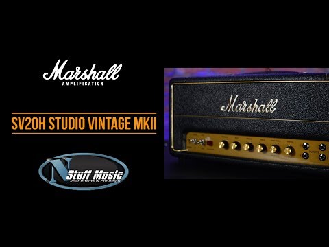 Marshall SV20H MkII Studio Vintage - 20 Watt Guitar Head - Free Shipping image 7