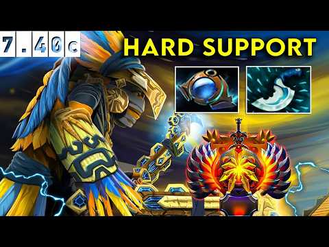 Shadow Shaman 🔥 Immortal Hard Support - Dota 2 Patch 7.40c Pro Pub Full Gameplay