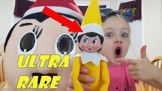 Special Delivery GIANT Red Elf Chippy Brings YELLOW ULTRA RARE Elf on the Shelf!!