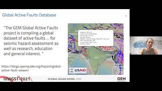 Day 5, Lec 10_Dr. Kendra Johnson & Dr. Sreyasvi Chandrasekhar (GEM Foundation, Italy)