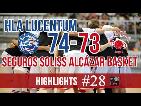 HLA Lucentum 74-73 Seguros Soliss Alcázar Basket | #Highlights LEB Plata | Jornada 28