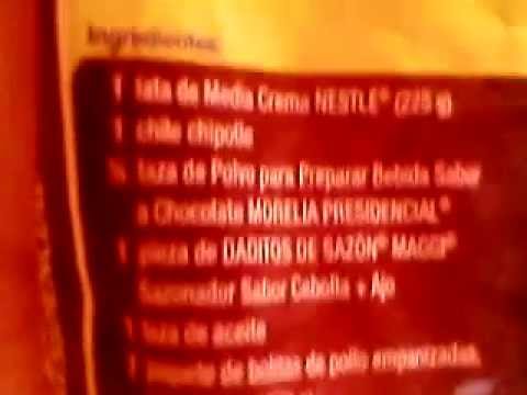 CHOCOLATE EN POLVO: MORELIA "PRESIDENCIAL"