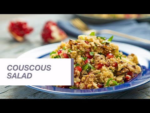 Couscous Salad with Pomegranate | Food Channel L Recipes