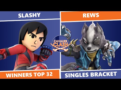 Cavalier Clash 4: Winners Top 32 - SLASHY (Mii Brawler) Vs Rews (Wolf) SSBU Singles
