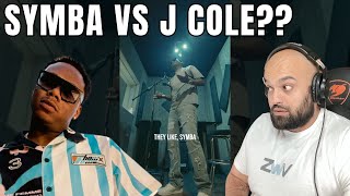 SYMBA AT J COLES NECK!! Control Freesyle | REACTION - On the Kendrick beat too???
