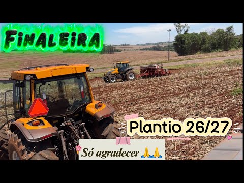 ✅ FINAL DO PLANTIO DA SOJA SAFRA 26/27 -  FICOU OS REPLANTIOS.🌧️🌧️🌧️🇧🇷🇧🇷🇧🇷