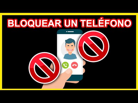 BLOQUEAR LLAMADAS ENTRANTES DE UN NUMERO DE CELULAR O TELEFONO