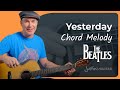 Yesterday by The Beatles - Finger Style | Easy Guitar Lesson
