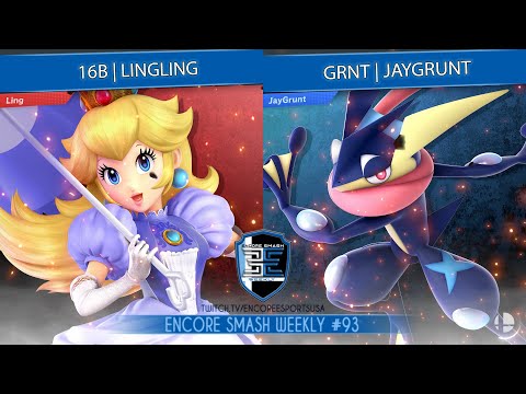Encore Smash Weekly # 93 - 16B | LingLing Vs. GRNT | JayGrunt - Winners Quarter Final