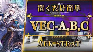 【鋒矢突破#2】VEC-A, B, C：置くだけ簡単攻略（総力戦）【アークナイツ | Arknights | 명일방주】