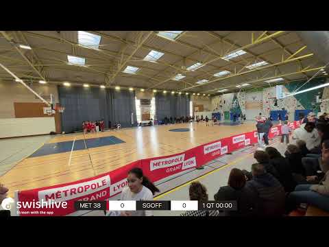 Live propulsé par l'application Swish Live MET 38 VS SGOFF