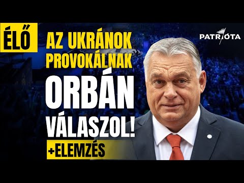 Háborúellenes ÉLŐ: Orbán válaszol + Nógrádi, Deák, Patrióta ELEMEZ!