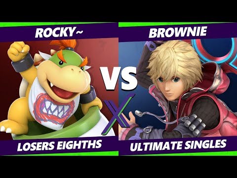 Smash Ultimate Tournament - Rocky~ (Bowser Jr) Vs. Brownie (Shulk) - S@X 309 SSBU Losers Eighths