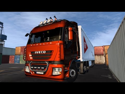 IVECO Stralis Sound mod | Euro Truck Simulator 2 | Game play | 1.45 | Barcelona to Clermont-Ferrand