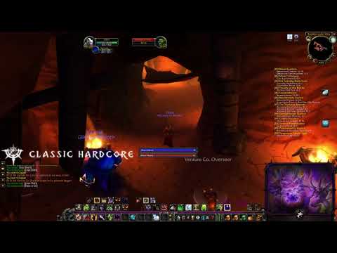 WoW Classic: Hardcore - LVL 19-21 Undead Warlock (Death = Delete)