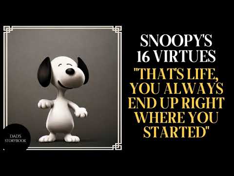 Snoopy(cartoons)'s Wise saying / Motivation story