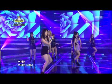 NEP - DoRaDoRa , 엔이피 - 도라도라, Show Champion 20121002