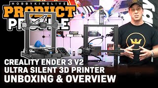 Creality Ender 3 V2 220x220x250mm Ultra Silent 3D Printer (US Plug)