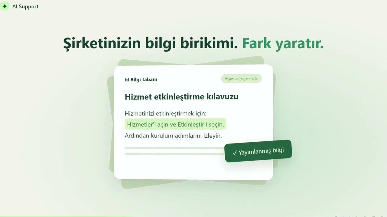 Web Siteniz İçin Yapay Zekâ Chatbotu | 7/24 Müşteri Desteği – AGENT AI by HalabTech