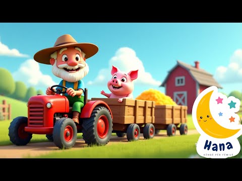 Gjyshi Im E Ka Një Fermë | Hana - Këngë për fëmijë