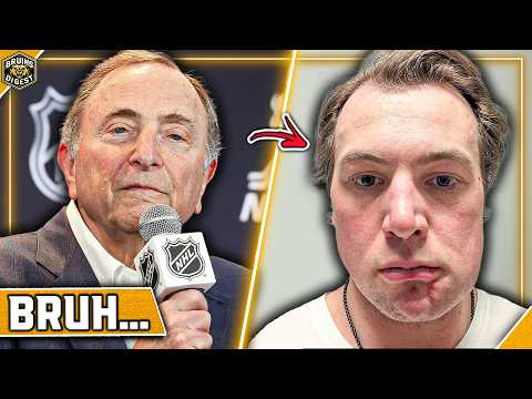 He just called out the NHL...