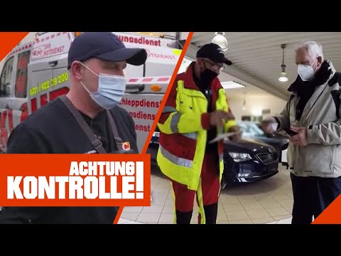 "Das kann schnell ins Auge gehen!" Vorsicht beim Abschleppen! | 2/2 | Kabel Eins | Achtung Kontrolle