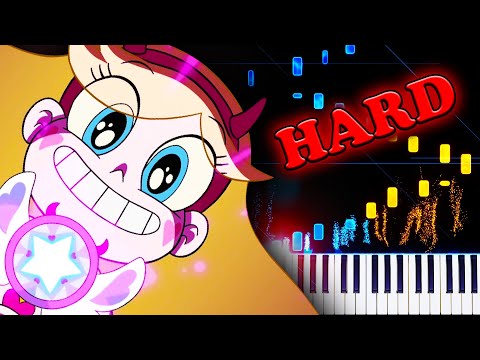 I'm from Another Dimension (Star vs. the Forces of Evil) - Piano Tutorial