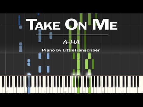 Take On Me - A-ha piano tutorial