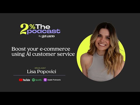 E015: How to Use AI to Improve Your Customer Support For Your Shopify Store | Lisa Popvici Siena AI
