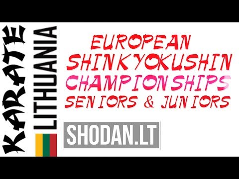 Shodan.lt: Road European Karate Shinkyokushin Championships 2018 POLAND