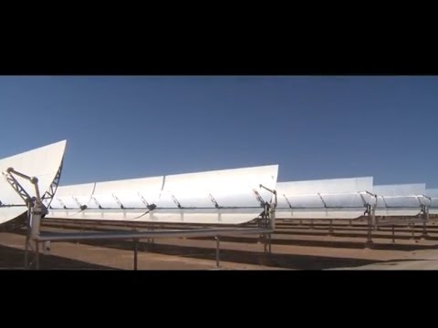 Noor, the largest concentrated solar power complex in the world 