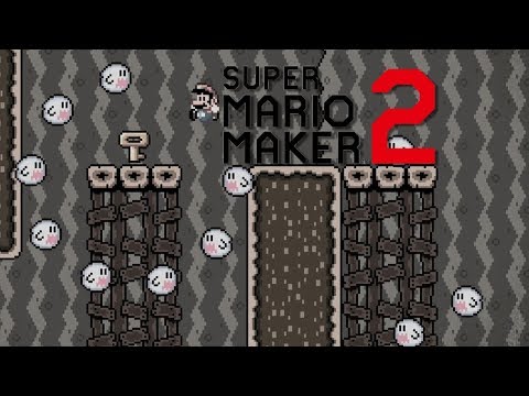 Mario Maker 2 - A Very  Haunted Episode - Ep 3