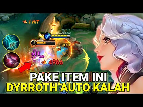 FIGHTING DYRROTH IN EXP IS SO EASY | SILVANNA USES THE LATEST BUILD TO COUNTER DYRROTH | MLBB