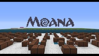 Alessia Cara - How Far I'll Go - Moana [Minecraft Noteblocks]