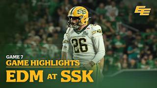 Game Highlights: Week 8 | Edmonton Elks vs Saskatchewan Roughriders | 07.23.26