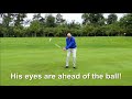 Brian Sparks Golf Swing Slow Motion
