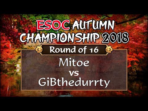 [AoE3] ESOC Autumn Championship 2018 — RO16: Mitoe vs GiBthedurrty