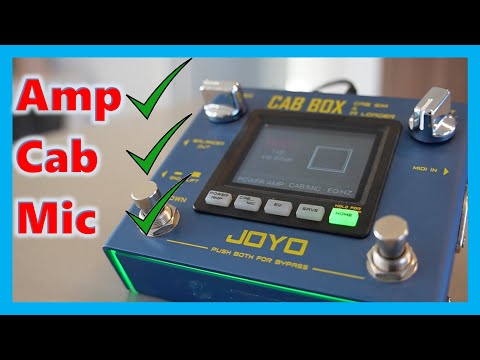 Joyo Cab Box - Amp, Cabinet & Mic simulation Guitar Pedal (Part 1)